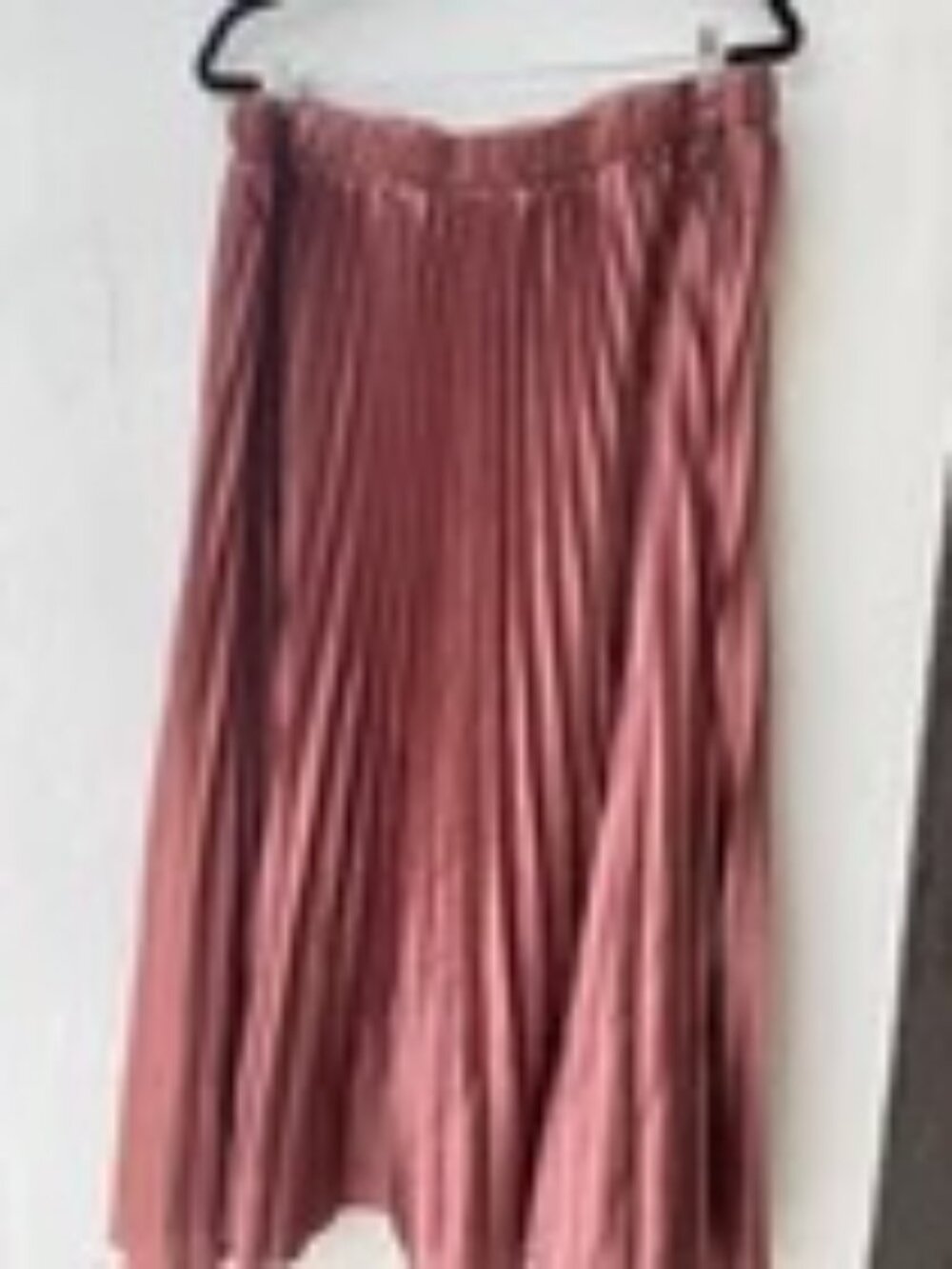 Women Plus sz 22 rose mauve pleated skirt romantic cottage Fairy light academia